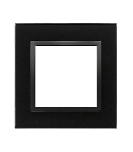 Ramka 1-krotna szklana wulkaniczna lawa DRN1/75