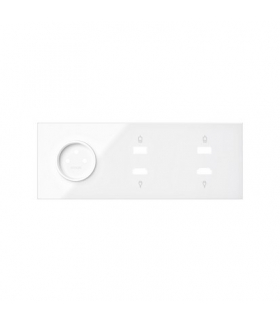 Panel 3-krotny: 1 gniazdo + 1 HDMI + 1 USB + 1 HDMI + 1 USB biały Simon100 10020318-130