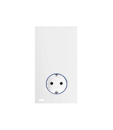 Gniazdo schuko / centralka Hub Pro iO. biały mat 16A Simon100 10032108-230