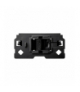 Adapter na 1 złącza RJ45, kompatybilny z formatem Keystone i Systimax (mechanizm 1/2, bez ramki montażowej) Simon100 10000001-039