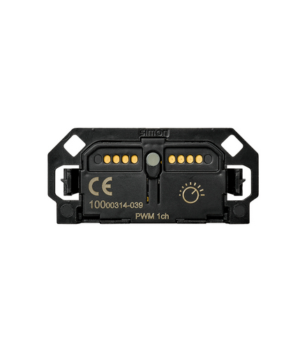 Ściemniacz do taśm LED (mechanizm 1/2, bez ramki montażowej), 120 W przy 12 Vdc / 240 W przy 24 Vdc, 10A Simon100 10000314-039
