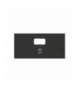 Pokrywa do gniazda USB pojedynczego (mechanizm 1/2) czarny mat Simon100 10001091-238