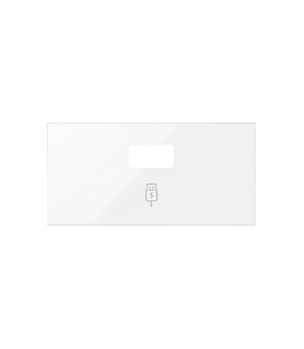 Pokrywa ładowarki USB, ref.10000380-039 biały Simon100 10001097-130