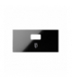 Pokrywa ładowarki USB, ref.10000380-039 czarny Simon100 10001097-138