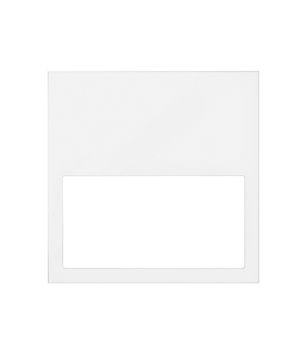 Ramka minimal 1-krotna biały mat Simon100 10001610-230
