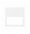 Ramka minimal 1-krotna biały mat Simon100 10001610-230