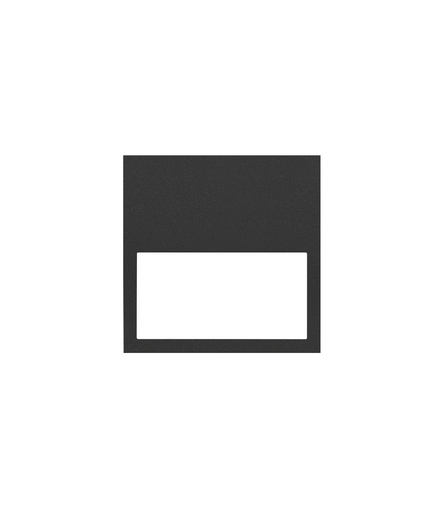 Ramka minimal 1-krotna czarny mat Simon100 10001610-238