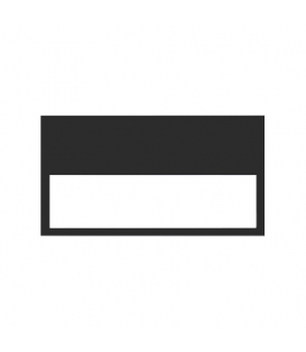 Ramka minimal 2-krotna czarny mat Simon100 10001620-238