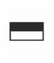 Ramka minimal 2-krotna czarny mat Simon100 10001620-238