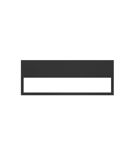 Ramka minimal 3-krotna czarny mat Simon100 10001630-238
