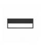 Ramka minimal 3-krotna czarny mat Simon100 10001630-238