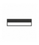 Ramka minimal 4-krotna czarny mat Simon100 10001640-238
