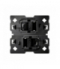 Gniazdo komputerowe 2x RJ45 kategoria 6 (mechanizm, bez ramki montażowej) Simon100 10002544-039