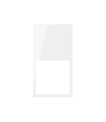 Ramka minimal pionowa 2-krotna, 2 moduły biały Simon100 10002620-130