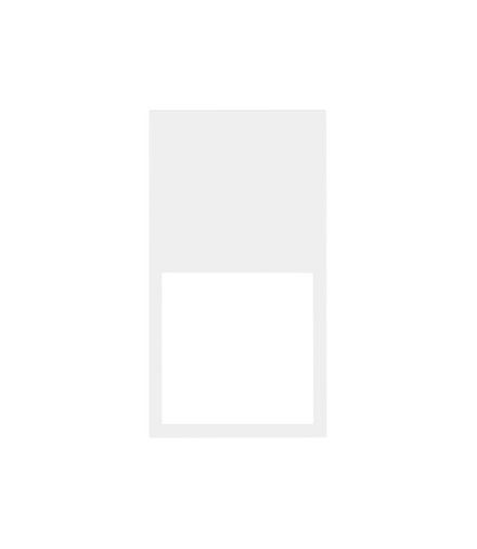 Ramka minimal pionowa 2-krotna, 2 moduły biały mat Simon100 10002620-230