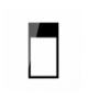 Ramka minimal pionowa 2-krotna, 3 moduły czarny Simon100 10002621-138