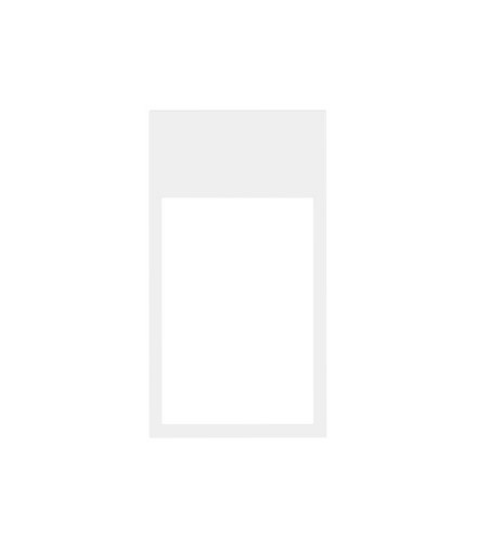 Ramka minimal pionowa 2-krotna, 3 moduły biały mat Simon100 10002621-230