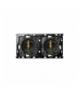 Zestaw 2-krotny: 2 gniazda z 2 zintegrowanymi ładowarkami USB SmartCharge 2,1 A 16A Simon100 10010229-039
