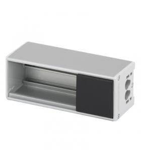 Podstawa OFIBLOK COMPACT 2×K45 szary grafit KFC202/14