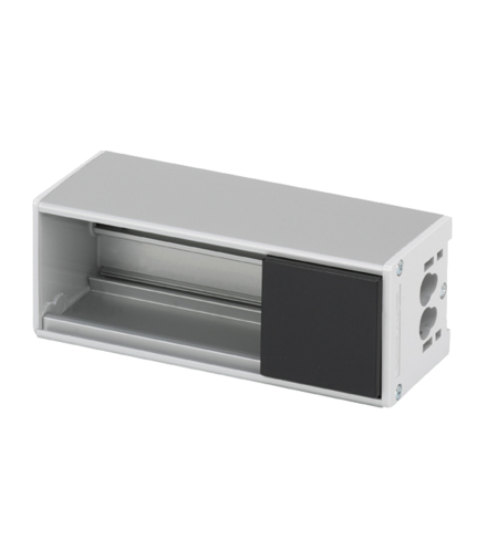 Podstawa OFIBLOK COMPACT 2×K45 szary grafit KFC202/14
