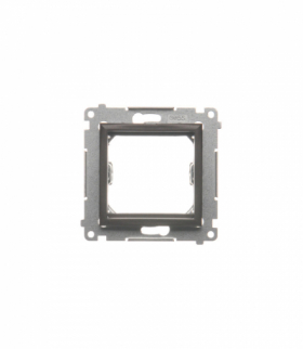 Adapter przejściówka na osprzęt standardu 45×45 mm brąz mat, metalizowany DA45.01/46