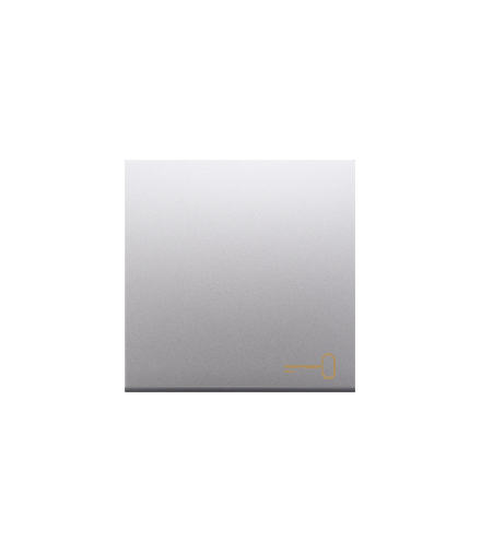 Klawisz pojedynczy z piktogramem klucza do łączników i przycisków srebrny mat, metalizowany DKWK1/43