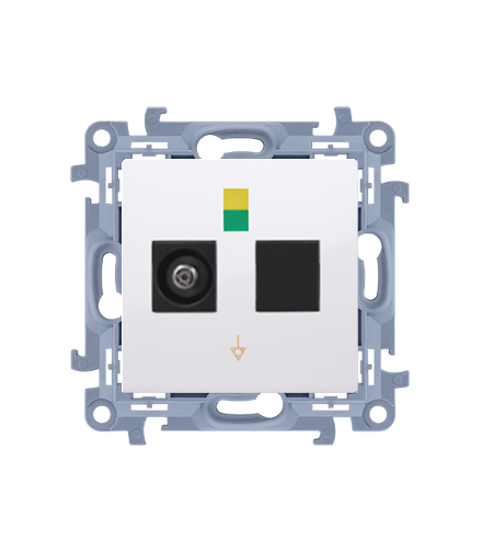 Gniazdo ekwipotencjalne biały CGEK1.01/11