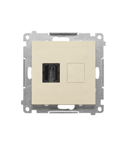Gniazdo HDMI (moduł), Szampański mat Simon55 TGHDMI.01/144