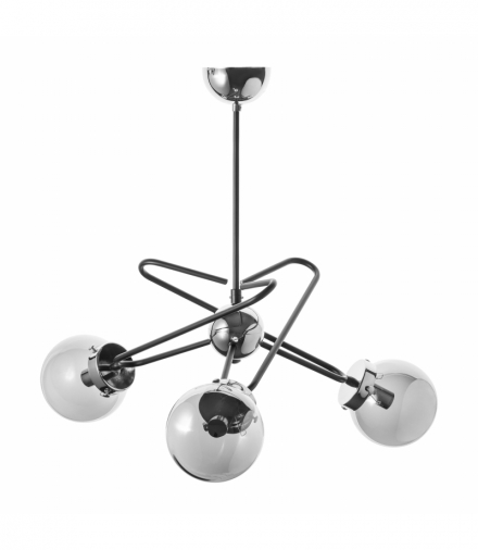 GALAKSI 3P, lampa wisząca, E14 max. 3x 40W, chrom Orno Adviti AD-LD-6214GGE14S