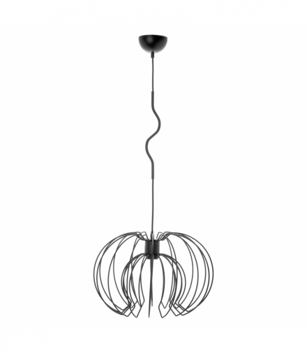 BOLA 1P, lampa wisząca, E27 max. 60W, czarna Orno Adviti AD-LD-6221BE27