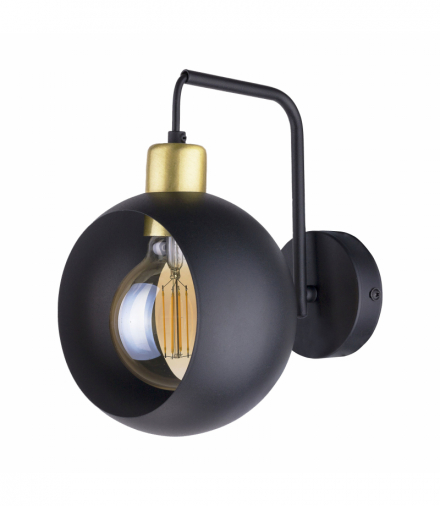 JALA 1P, kinkiet, E27 max. 15W, czarny Orno AD-LD-6224BE27M