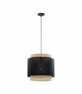 LANA 380 1P, lampa wisząca, E27 max.60W, czarna Orno Adviti AD-LD-6237BE27T