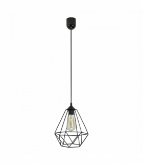 KEBUL lampa wisząca, moc max. 1x60W, E27, czarna Orno Adviti AD-LD-6265BE27M