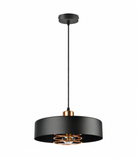 CHIRO lampa wisząca, moc max. 1x60W, E27, czarna Orno Adviti AD-LD-6267BE27M