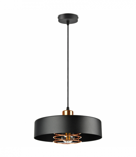 CHIRO lampa wisząca, moc max. 1x60W, E27, czarna Orno Adviti AD-LD-6267BE27M