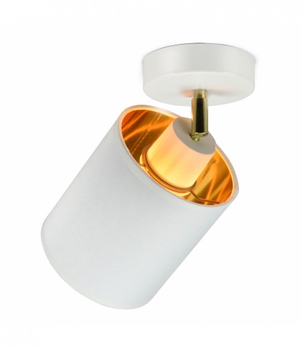 BATI oprawa ścienno-sufitowa, moc max. 1x60W, E27, biała Orno AD-LD-6269WE27M