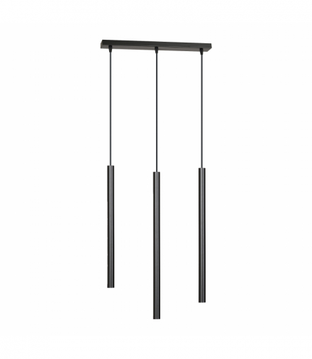 HARMONI lampa wisząca, moc max.3x20W, G9, czarna Orno Adviti AD-LD-6316BG9