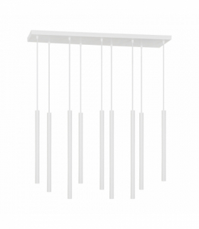 HARMONI lampa wisząca, moc max.9x20W, G9, biała Orno Adviti AD-LD-6319WG9