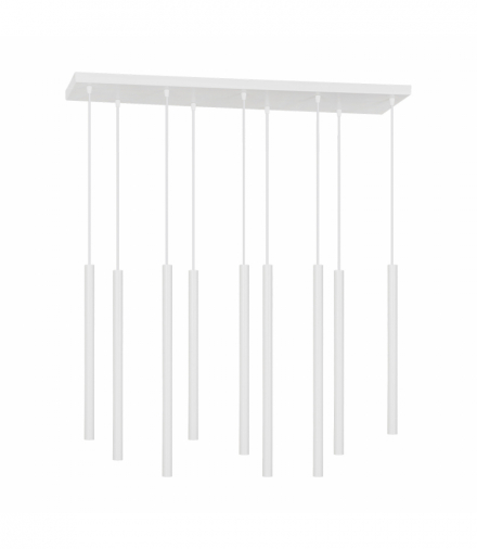 HARMONI lampa wisząca, moc max.9x20W, G9, biała Orno Adviti AD-LD-6319WG9