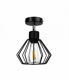 PINO kinkiet, moc max. 1x60W, E27, czarny Orno AD-LD-6366BE27M