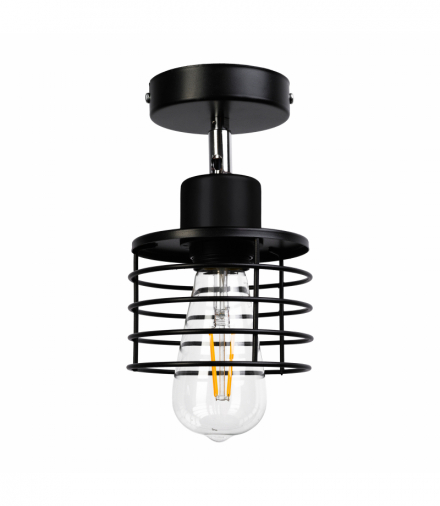 ISLA kinkiet, moc max. 1x60W, E27, czarny Orno AD-LD-6385BE27M