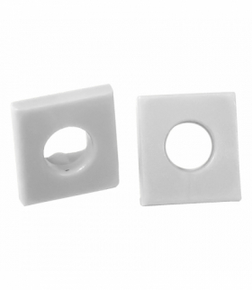 Zaślepka do profilu aluminiowego, szara Orno AD-LP-6349GEC