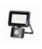 FARO S LED naświetlacz z PIR 10W, 800lm, IP44, 4000K, aluminium + szkło Orno AD-NL-6252BLR4