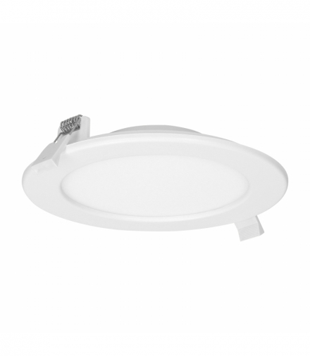 EURUS LED 12W, oprawa downlight, podtynkowa, okrągła, 860lm, 4000K, biała, wbudowany zasilacz LED Orno AD-OD-6051WLX4