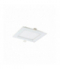 AKMAN LED 12W, oprawa typu downlight, podtynkowa, kwadratowa, 800lm, 3000K, biała, wbudowany zasilacz LED Orno AD-OD-6055WLX3
