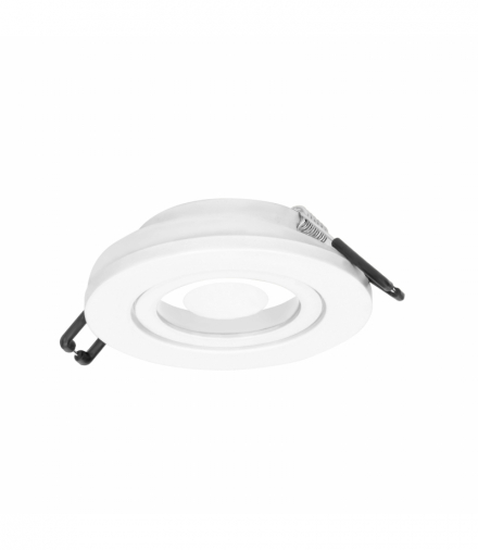 DARI R ramka dekoracyjna oprawy punktowej, MR16/GU10 max 50W, okrąg, biała IP44 Orno AD-OD-6170/W