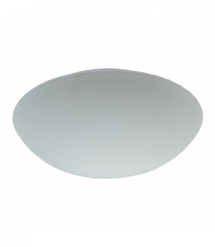 LUBA oprawa LED, 18W, 3000K, 1650lm, biała-stal, klosz matowy-szkło, IP44 Orno AD-PL-6282WLSM3