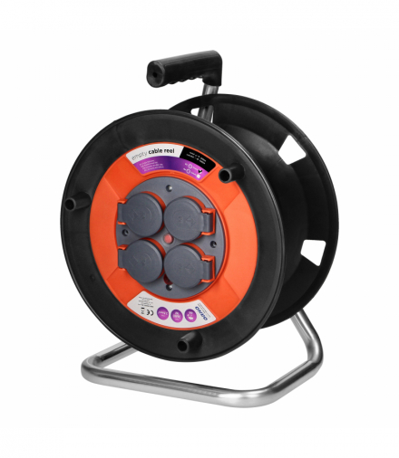 Bryzgoszczelny zwijak bębnowy IP44 4x2P+Z 16A 230V Orno OR-AE-13248