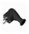 Wtyczka kątowa 2P+Z, Uni-Schuko, czarna, 24 szt. Orno OR-AE-13261/B/24