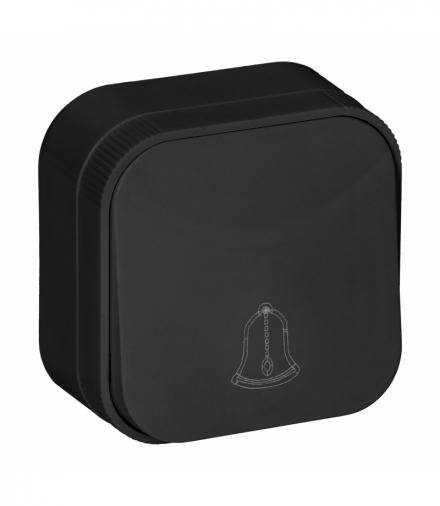 Przycisk dzwonek N/T ToDo IP20, czarny Orno OR-OE-7204/B